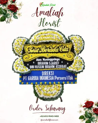 Papan Bunga Duka di Adipuro
